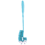 Sirprize Toilet Brush Cleaner With Nylon Bristles & Plastic Handle - Multi-Purpose 1 pc