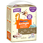 Pro-Ease Lovingle Luxury Diaper Pants - Cottony Dry Top Sheet, New Born 36 pcs