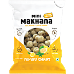 Protyze Mini Makhana - Nimbu Chat, High In Protein & Calcium, Gluten Free Snack 60 g Pouch