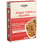 FittR biTes Finger Millet/Ragi Noodles - No Maida, Source Of Protein, Healthy Tasty 192 g 