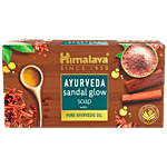 Himalaya Ayurveda Sandal Glow Soap - Nourishes & Softens Skin, Long Lasting Aroma 75 g