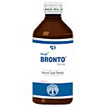 Anuja Herbaceuticals Bronto Syrup - Controls Cough & Respiratory Mucosa, Reduces Irritation 200 ml 