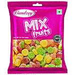 Candzey Mix Fruits Candy - Hard-Boiled, Assorted Flavours 100 g