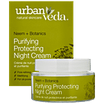 Urban Veda Purifying Ayurvedic Protecting Night Cream - Neem + Botanics, Mattifying, For Oil Proned Skin 50 ml