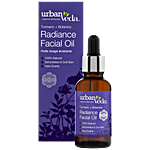 Urban Veda Radiance Ayurvedic Facial Oil - Turmeric + Botanics, Dehydrated & Dull Skin 30 ml