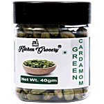 Kitchen Grocery Green Cardamom - Enhances Flavour, Improves Digestion 40 g
