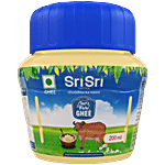 Sri Sri Tattva Cow's Pure Ghee - Source Of Calcium, Boosts Overall Health 200 ml Jar