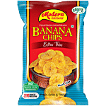 Modern Kitchens Banana Chips - Salted, Vegan, Extra Thin, Fresh, Crispy, No Preservatives 70 g 