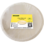 Envome Round Areca Leaf disposable Bowl - Eco-Friendly, Lightweight, Leakproof, Chemical Free 250 ml (Set of 6)
