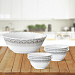 Larah by Borosil Classic Opalware Bowls Set 7 pcs