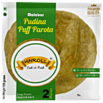 Unroll Pudina Puff Parota - Cook It Fresh, Healthy & Nutritious 135 g (2 pcs)