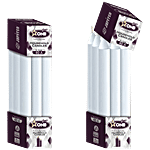 Star One Household Candle 40 A - Sturdy, White Colour 9 pcs