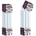 Star One Household Candle 40 B - Sturdy, White Colour 6 pcs