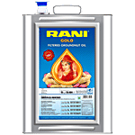 Rani  Gold Filtered Groundnut Oil 15 L Tin