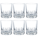 Roxx Whiskey Glass - Transparent, Opera OF 215 ml (Set of 6)