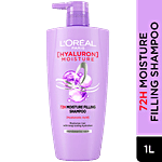 L'Oreal Paris Hyaluron Moisture 72H Moisture Filling Shampoo - With Hyaluronic Acid 1 L