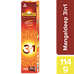Mangaldeep 3 in 1 Agarbatti 114 g (Get Free Matchbox Inside)