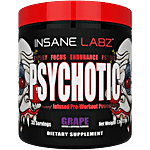 Insane Labz Psychotic Dietary Supplement For Grapes For Energy, Focus, Endurance - 35 Servings 219 g