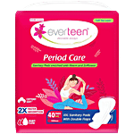 everteen Period Care Sanitary Pads - XXL, Soft, 320 mm, With Double Flaps 40 pcs Pouch