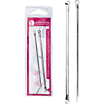 Majestique Blackhead Remover - Stainless Steel, Anti-Slip Design Handle 2 pcs 