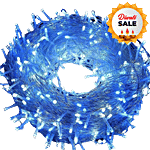 Desidiya Pixel Rice Light - 40 Ft, Blue, Energy Efficient, For Home Decor 1 pc