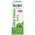 Sri Sri Tattva Giloy Tulasi Juice - No Added Sugar 500 ml