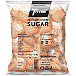Triveni Triveni Premium White Sugar Packets (200 Sachets) 1 kg Sachet (Pack of 200)