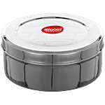 Jensons Stainless Steel Puri Dabba - Strong, Durable, Rustproof, 18 cm, Silver 1 pc