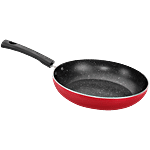 Navrang Mini Aluminium Fry Pan - Non Stick Coated, 2.2 mm, Bakelite Handle 400 ml