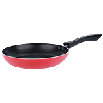 Wellberg Aluminium Fry Pan - Non Stick Coated, 17 cm, Backlite Handle, Essential 1 pc 