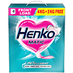 Henko Matic Front Load Detergent Powder 4 kg (Get 2 kg Free)