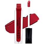 Sery Stay On Matte Liquid Lipstick - Smudge Proof, Non-Sticky, Spicy Rust 5 ml Red LSO -17