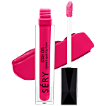 Sery Stay On Matte Liquid Lipstick - Smudge Proof, Non-Sticky, Seductive Fushia 5 ml Pink LSO-13