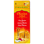 Mangaldeep Rose Chandan Agarbatti - Pooja Essential, Exotic Aroma 38 pcs 