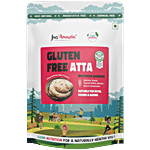 Jus Amazin Gluten Free Atta For Rotis, Pooris & Baking - Multigrain, Millets, Quinoa & Amaranth, Natural 1 kg