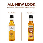 Anveshan Wood Cold Pressed Kachi Ghani Yellow Mustard Cooking Oil 500 ml Bottle