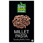 WOW MOM FOODS Millet Pasta - Made With Durum Wheat Semolina, Healthy, No Added Preservatives 400 g