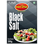 HARIMA  Black Salt/Kala Namak - Enhances Flavour, Used For Raita, Chaat, Salads 200 g Box