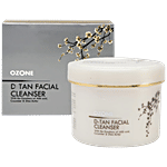 Ozone D-Tan Facial Cleanser - With Milk Acid, Cucumber & Shea Butter, Unclogs Pores 500 g 