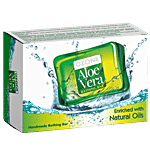 Ozone Aloe Vera Bathing Bar - Enriched With Natural Oils, For Soft & Refreshing Skin 125 g