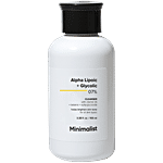 Minimalist 7% Alpha Lipoic & Glycolic Cleanser With Vitamin B5 - Brightens & Smoothens Skin 50 g
