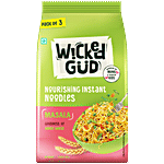 WickedGud Masala Noodles - Goodness Of Oats, Lentils & Brown Rice, Rich In Fibre, Protein 207 g