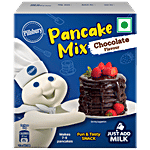 Pillsbury Pancake Mix - Chocolate Flavour, Makes Soft & Fluffy Pancakes 180 g 
