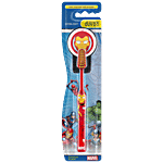 Duvon Marvel Kids Toothbrush - Ironman, Extra Soft Bristles, Ergonomically Designed Grip 1 pc 