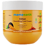 Mamaearth Ubtan Nourishing Cold Cream - With Turmeric & Saffron, For Glowing Moisturisation 100 g