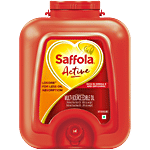 Saffola Active Rice Bran & Soya Bean Refined Oil 12.75 kg Jar