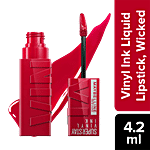 Maybelline New York Superstay Vinyl Ink Liquid Lipstick - High Shine, Long-Lasting, Smudge Proof 4.2 ml Wicked