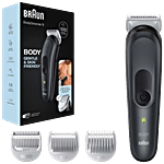 Braun Body Groomer 3 - BG3340, Manscaping Tool, For Men 1 pc