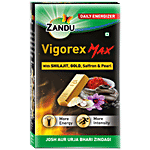 Zandu Vigorex Max Capsules - Ayurvedic, Daily Energizer 20 pcs