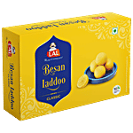Lal Classic Besan Ladoo - Indian Sweet, No Preservatives 200 g